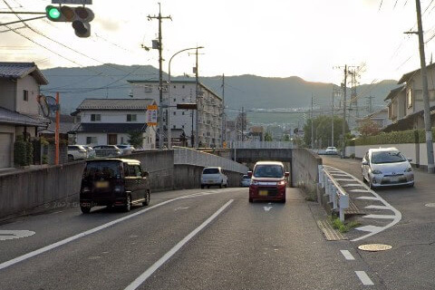 山本校への経路2
